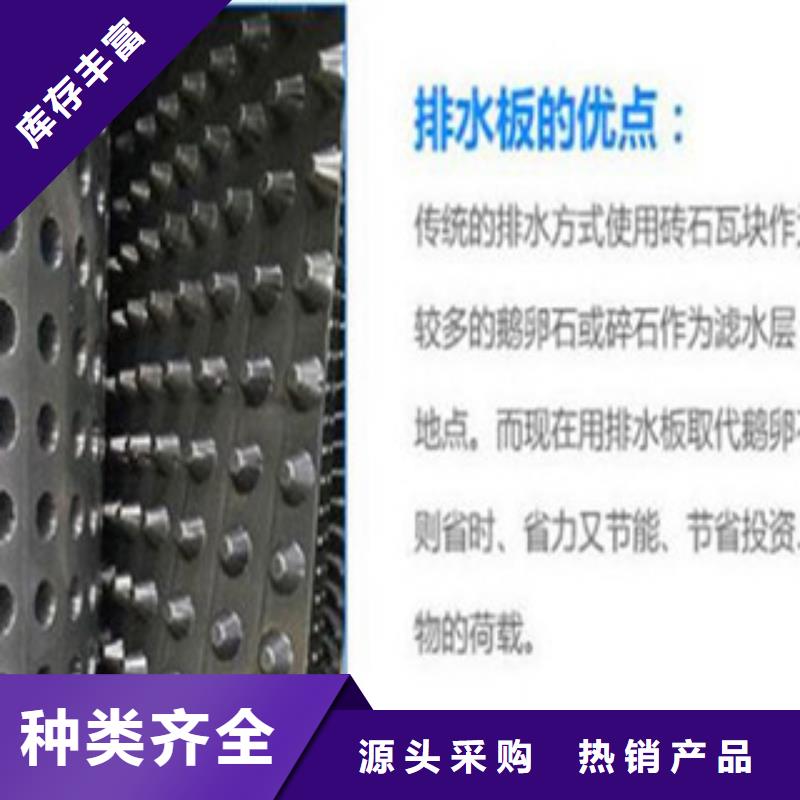 塑料排水板塑料排水板HDPE凹凸滤水板老品牌厂家销售的是诚信