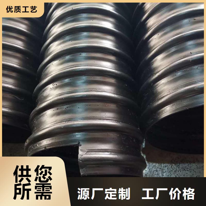 钢带管PE给水管厂家货源价格实在