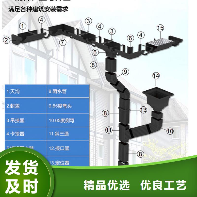 铝合金落水管来样定制当地经销商