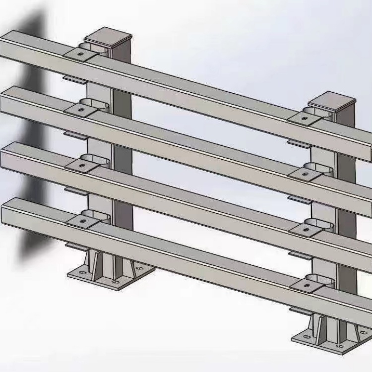 景观护栏四横梁防撞护栏N年生产经验