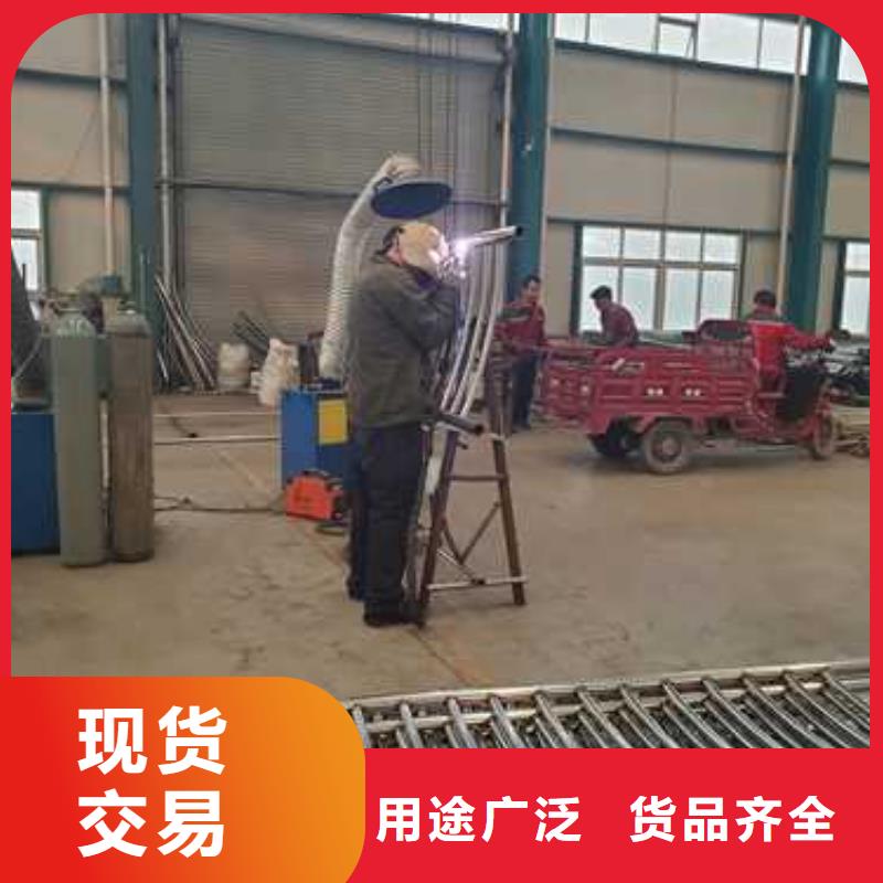 【不锈钢碳素钢复合管护栏】栈道护栏厂产地源头好货老客户钟爱