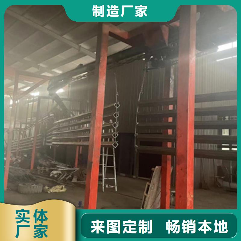 桥梁防撞护栏不锈钢复合管护栏厂质量上乘性价比高