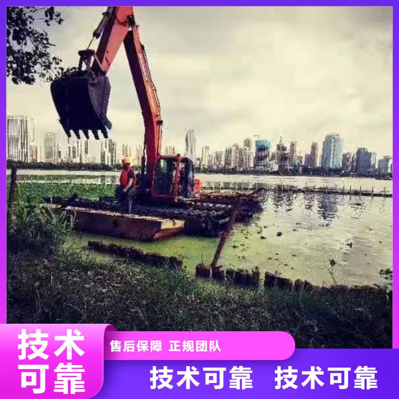 水上挖机船挖机租赁品质好匠心品质