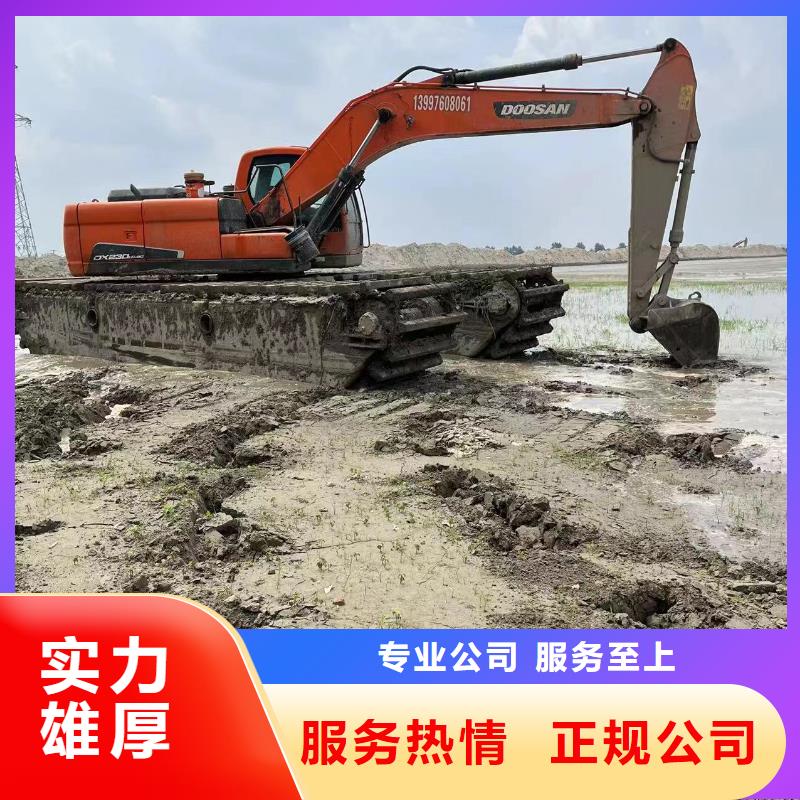 水上挖机水陆挖机租赁快速本地范围货源