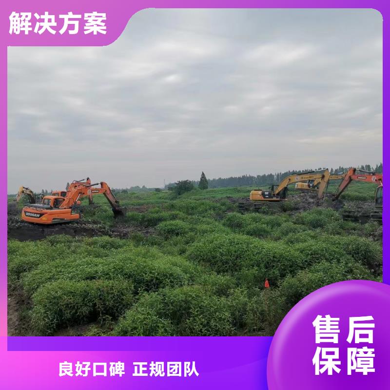 水上挖机水上两用挖掘机租赁快速品质好