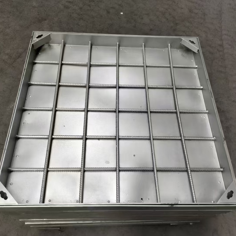 自治区不锈钢双开井盖1000*1000非标定制