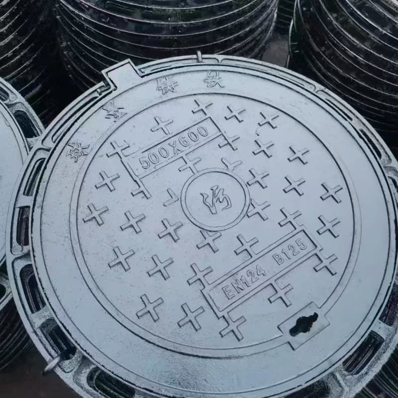 球墨铸铁井盖方形球墨铸铁井盖品质过硬同城区域供应商