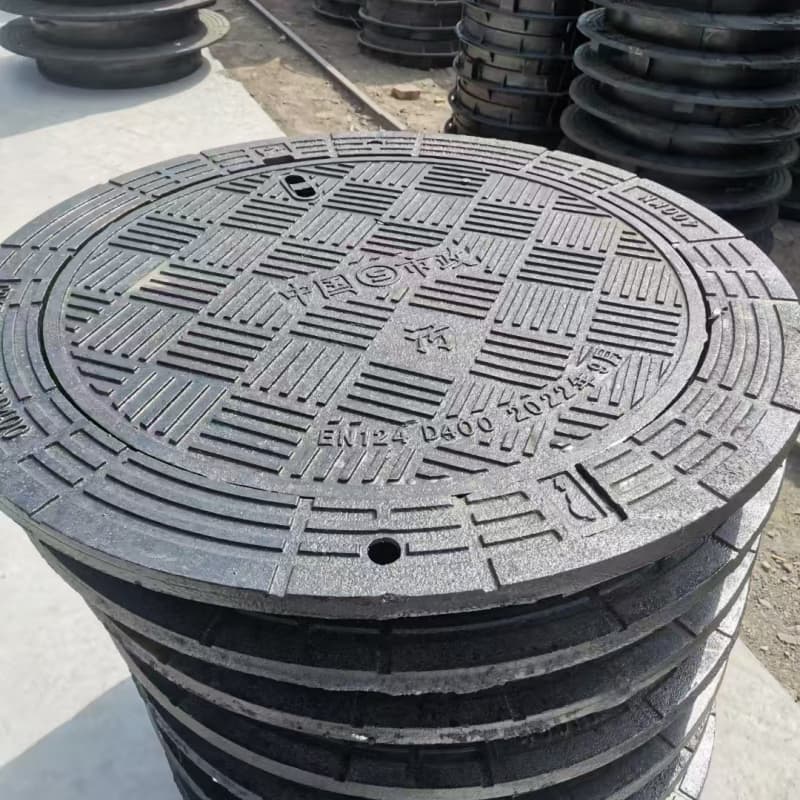 球墨铸铁井盖铸铁压力井盖货源直供