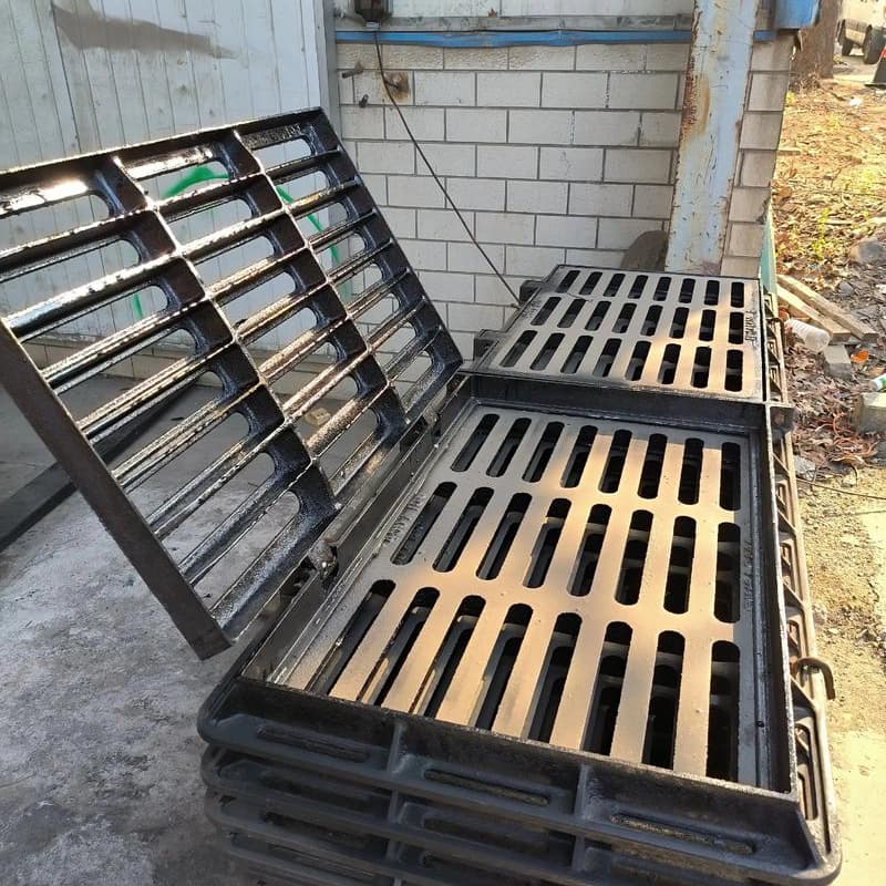 球墨铸铁篦子沟盖板-380x500下水道盖板一站式采购