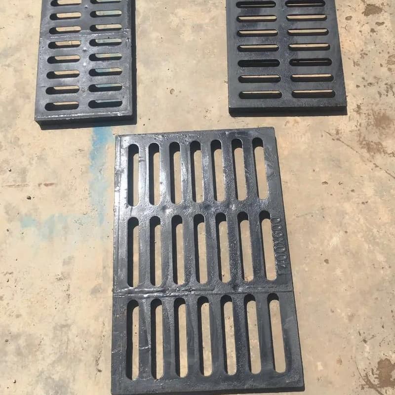 球墨铸铁篦子沟盖板-380x500下水道盖板一站式采购