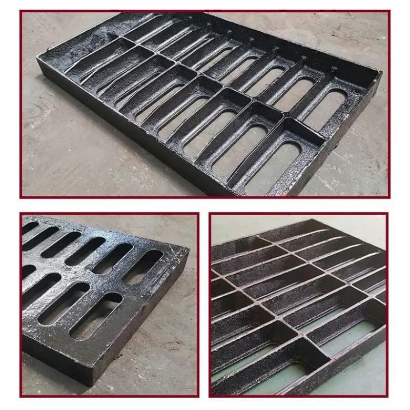 球墨铸铁篦子沟盖板400x500下水道盖板匠心品质