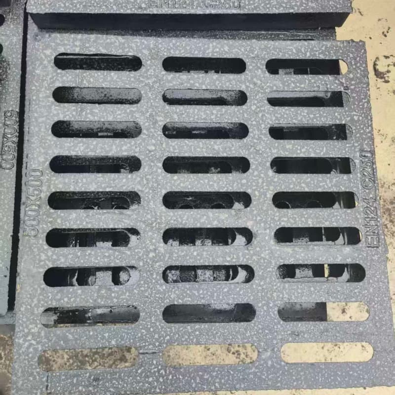 球墨铸铁篦子沟盖板380x500下水道盖板工厂价格品质值得信赖