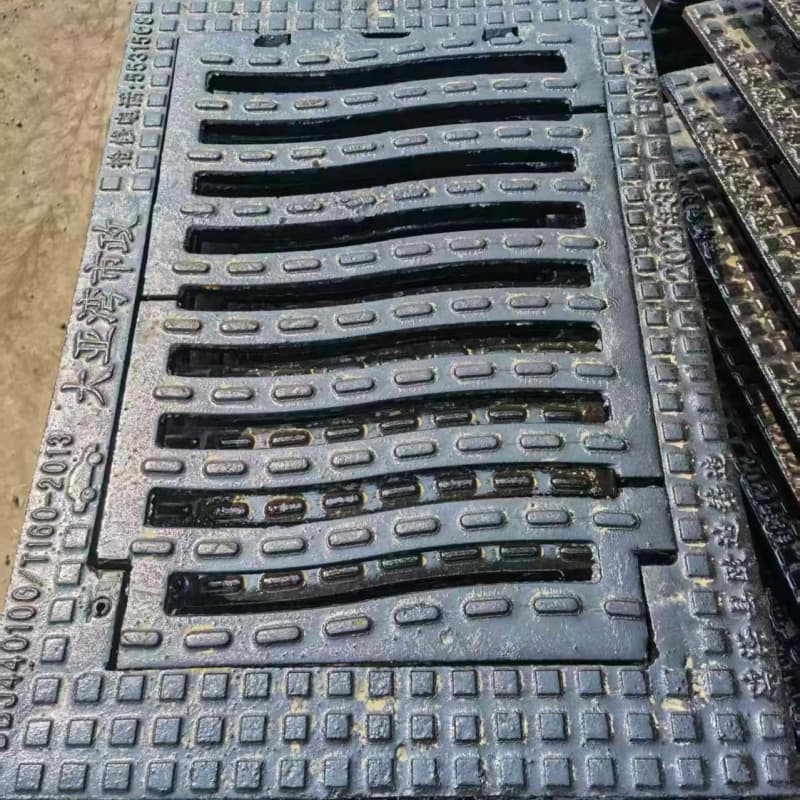 球墨铸铁篦子沟盖板400x600球墨铸铁盖板大库存无缺货危机