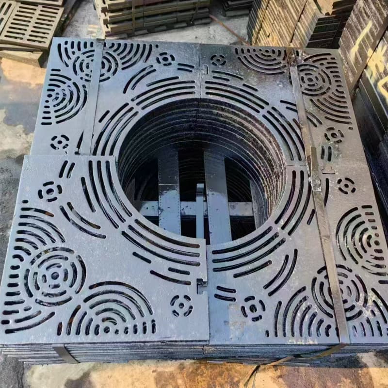 球墨铸铁篦子沟盖板350x500球墨铸铁篦子多年经验值得信赖