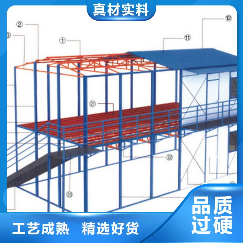 内蒙古二层彩钢临建房好产品不怕比