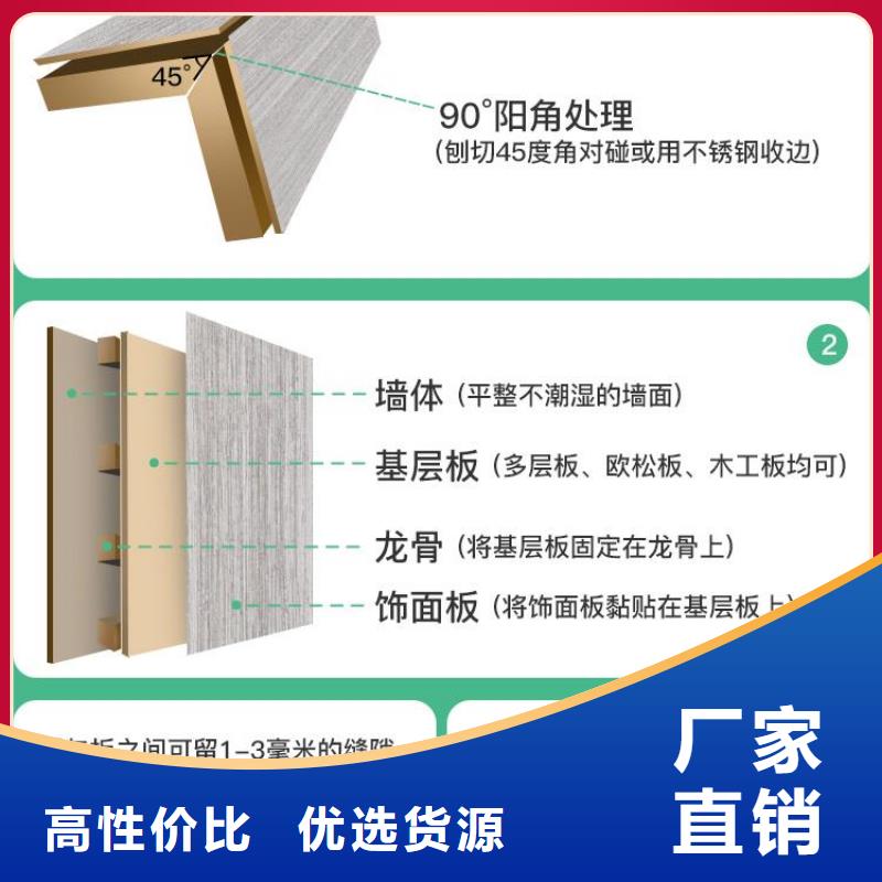 木饰面生态木天花吊顶一对一为您服务本地厂家