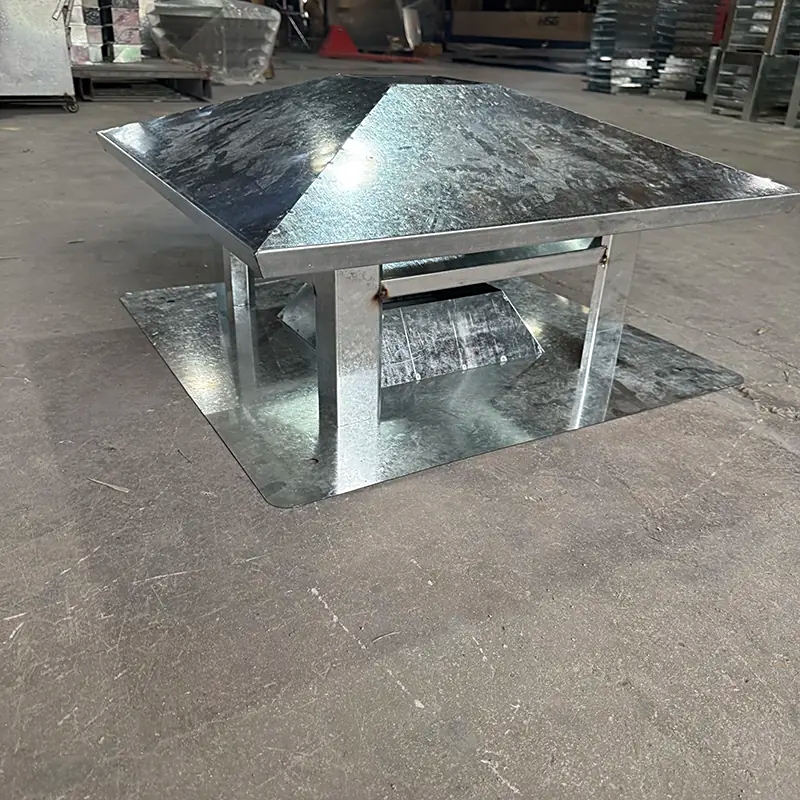 别墅铝合金烟囱帽子经久耐用