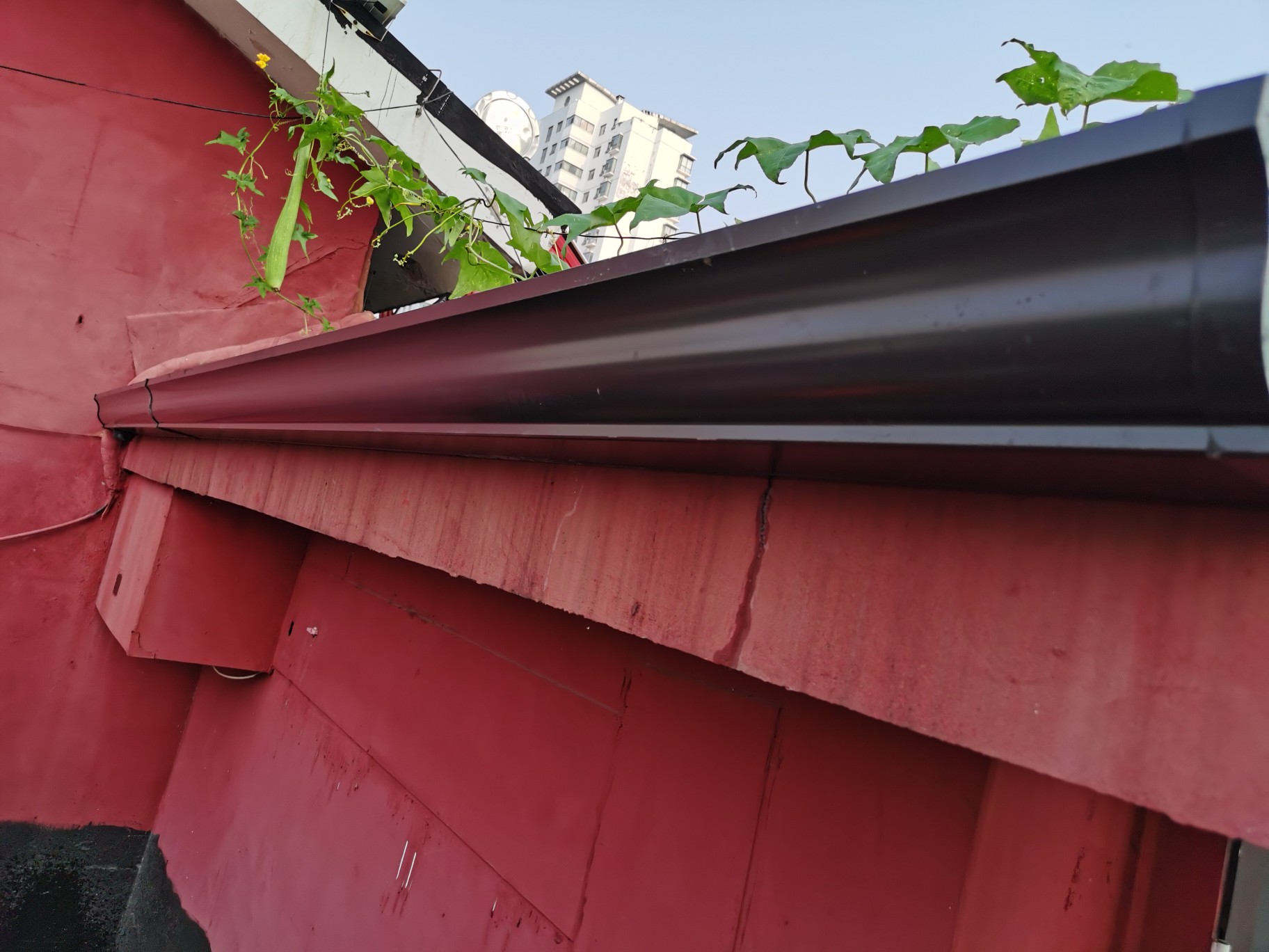 pvc落水管 彩铝金属雨水管厂家好口碑