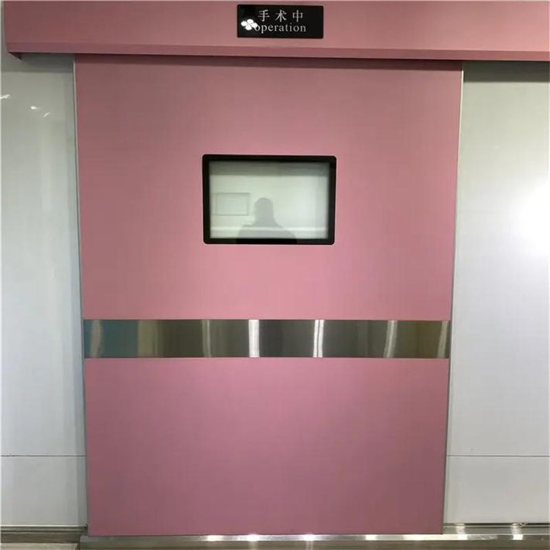 电动铅门X射线防护上门测量