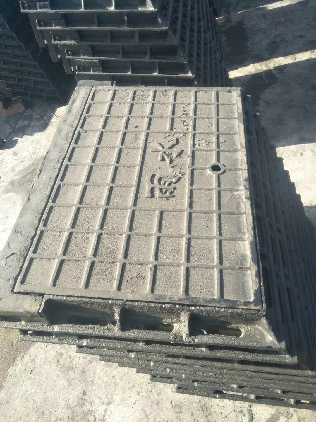 锡林郭勒盟 铸铁排水沟篦子  可靠