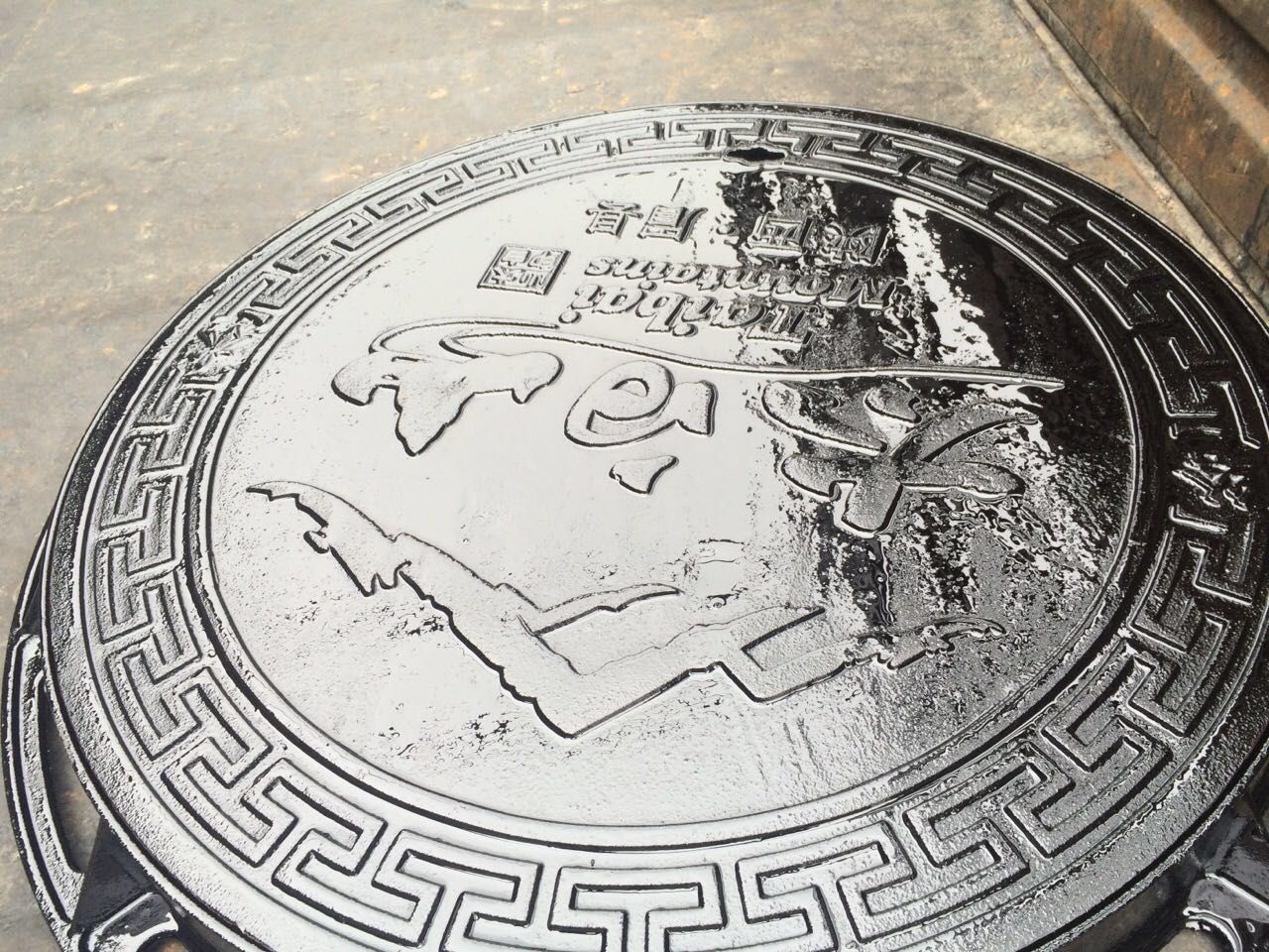 【铸铁井盖球墨铸铁单蓖精选好货】