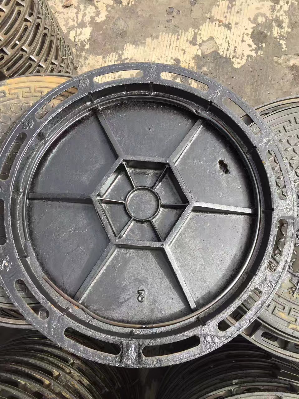 铸铁井盖,球墨铸铁单蓖性价比高