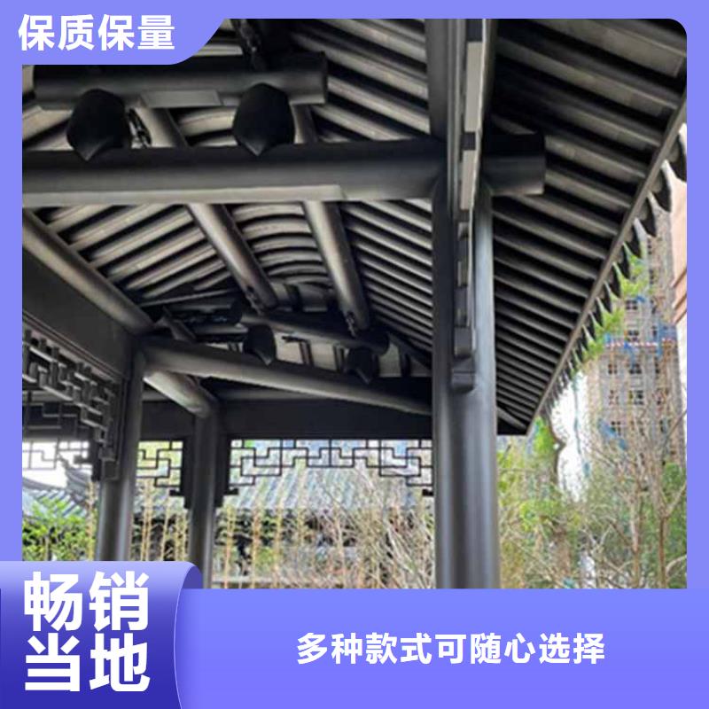 【古建亭廊-古铜色回廊建筑诚信为本】本地厂家