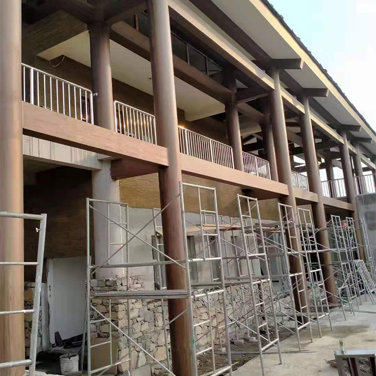 仿古园林建筑木纹漆全包施工价格源头工厂本地公司