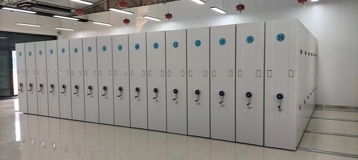 操作步骤【世晔】财务档案密集架