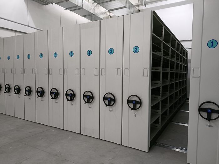 恭候莅临【桦平】密集档案架本地范围经销商