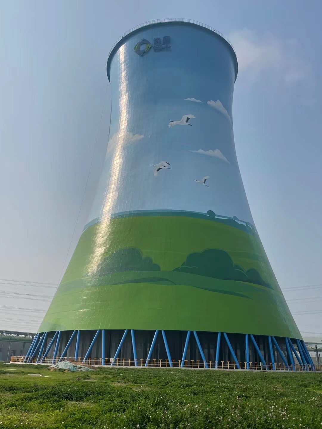 凉水塔美化彩绘本地范围货源