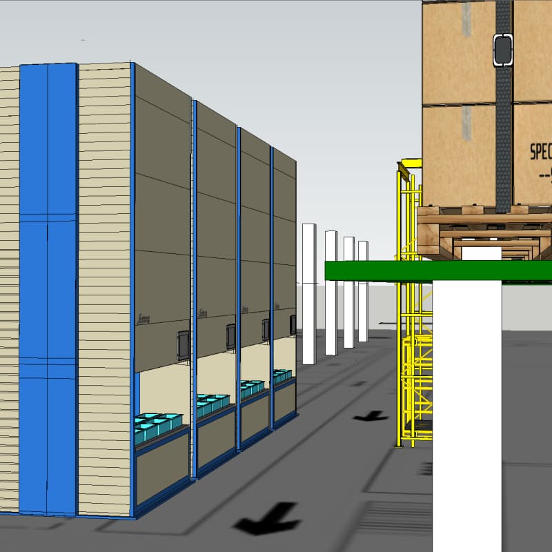 配AGV机器人的智能回转柜品牌厂家定制定制零售批发