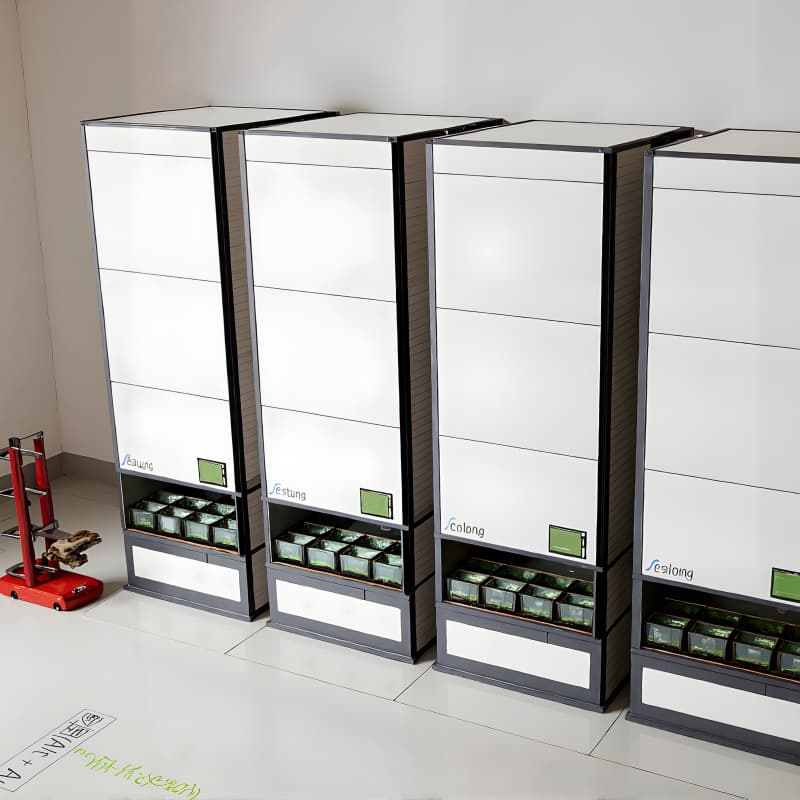 飞机机库零部件的升降智能柜量大从优星龙牌