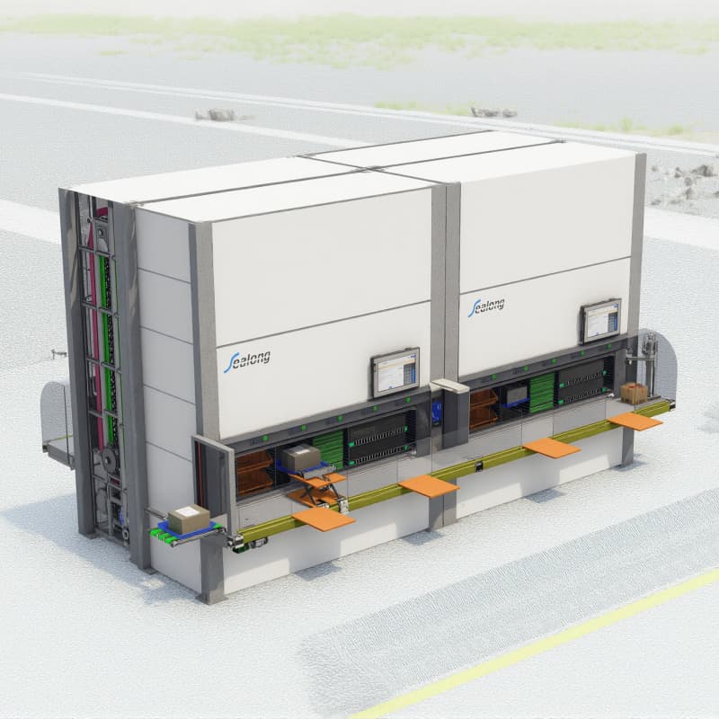 智能升降货柜大型物流园智能充换电站贴心服务