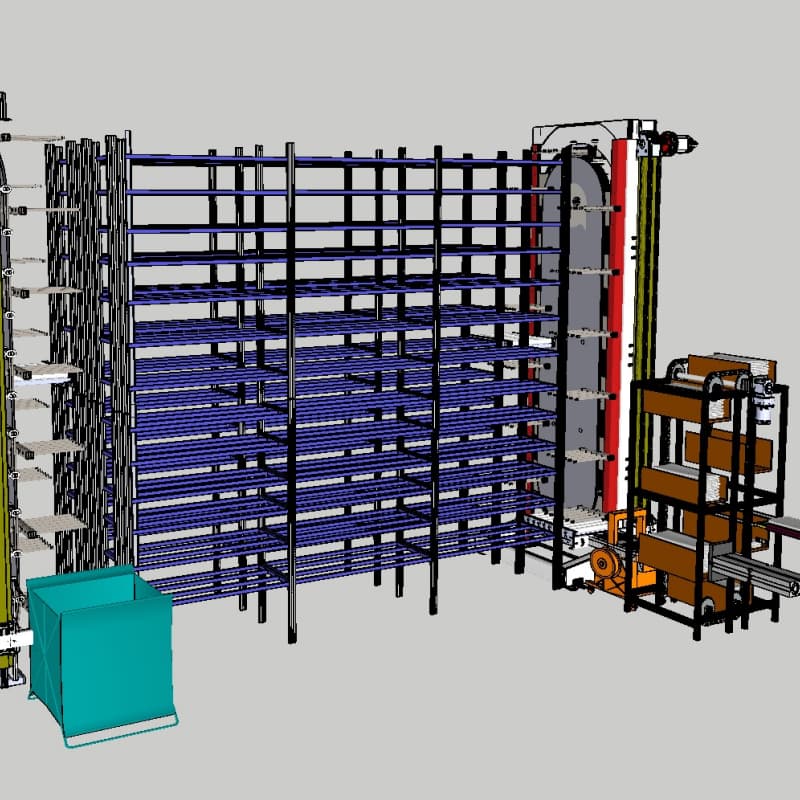 托盘自动出入库的升降柜质量保证苏州东胜 