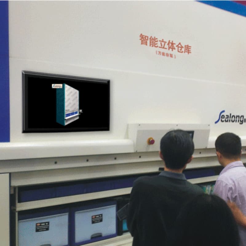 智能回转电子零件柜择优星龙品牌