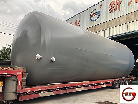 设备可发货：钢衬塑储罐系列产品体积容积质量好