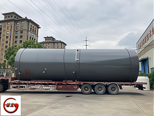 立式锥底钢衬PE储槽我们的专业