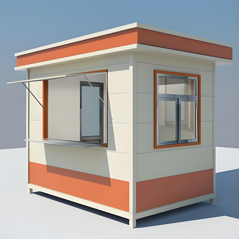 不锈钢岗亭定制固亭金属制品