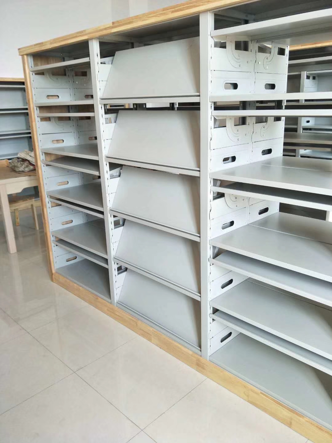 钢制书架学校钢制书架厂家售后完善