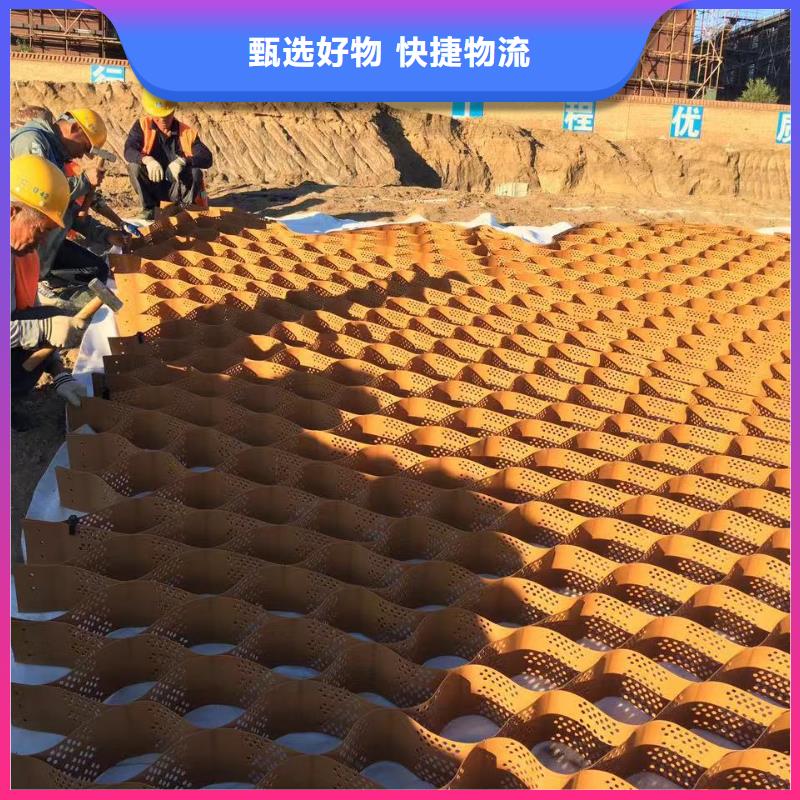 蜂巢格室塑料盲沟价格透明现货满足大量采购