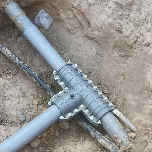 高标农田灌溉PVC-U专用管材管件海量货源