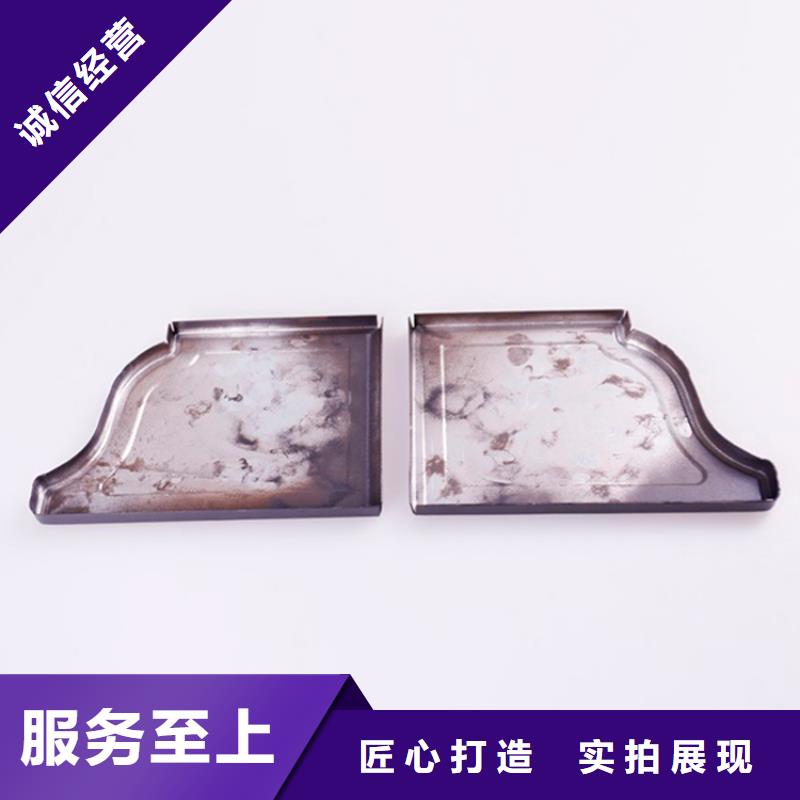 PVC成品天沟金属落水系统厂家大量现货产地工厂